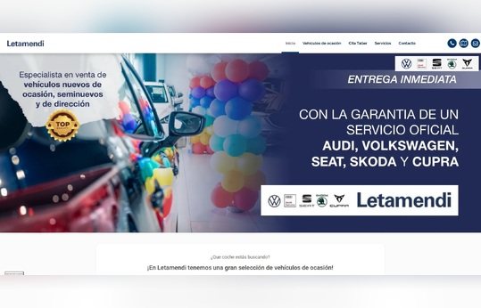 Estrenamos Nueva Página de Vehículos de Ocasión