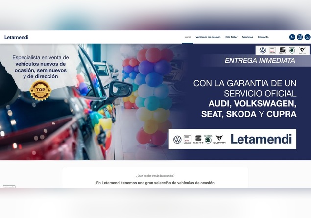 Estrenamos Nueva Página de Vehículos de Ocasión